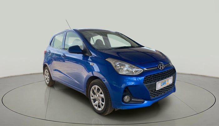 2017 Hyundai Grand i10 SPORTZ 1.2 KAPPA VTVT, Petrol, Manual, 40,393 km, Right Front Diagonal