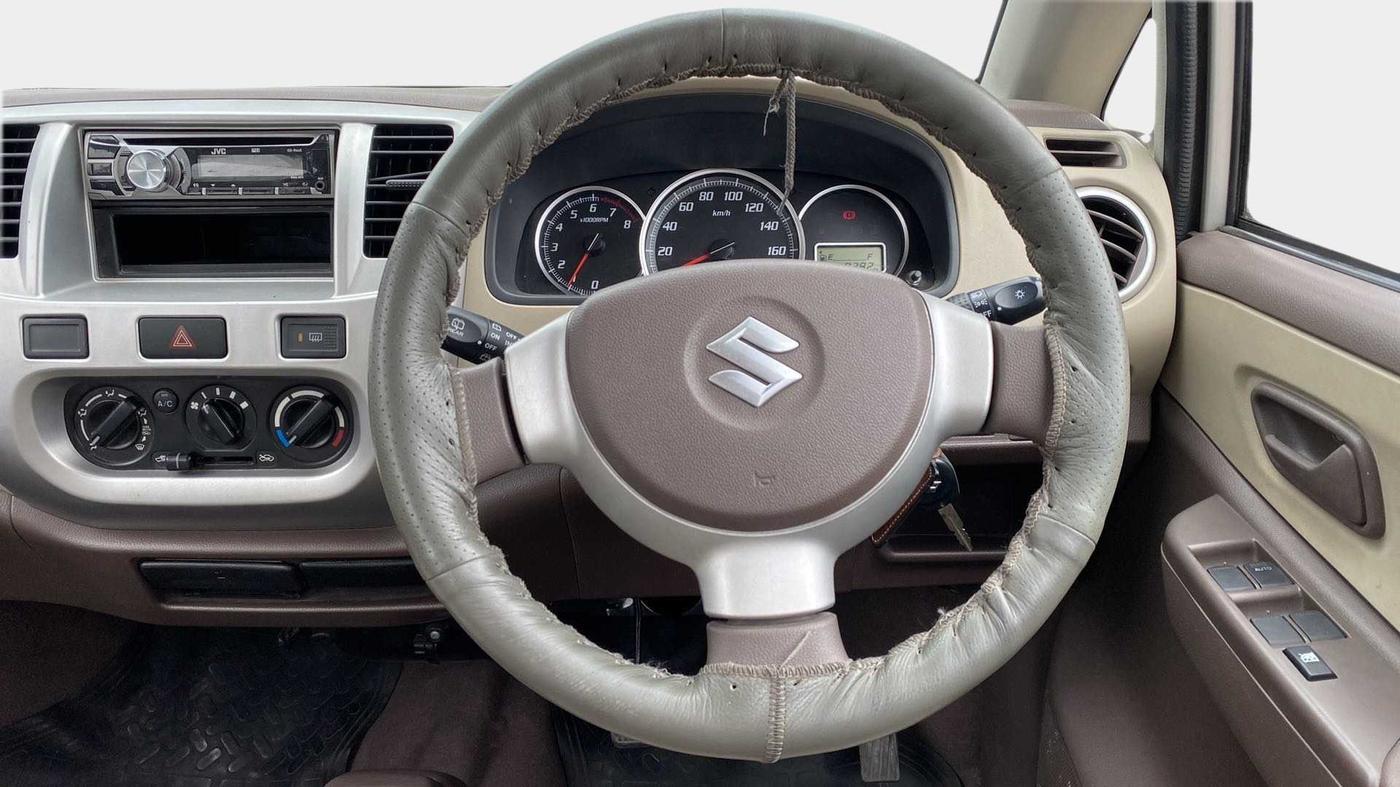 2012 Maruti Zen Estilo VXI, Petrol, Manual, 8,260 km, Steering Wheel Close Up