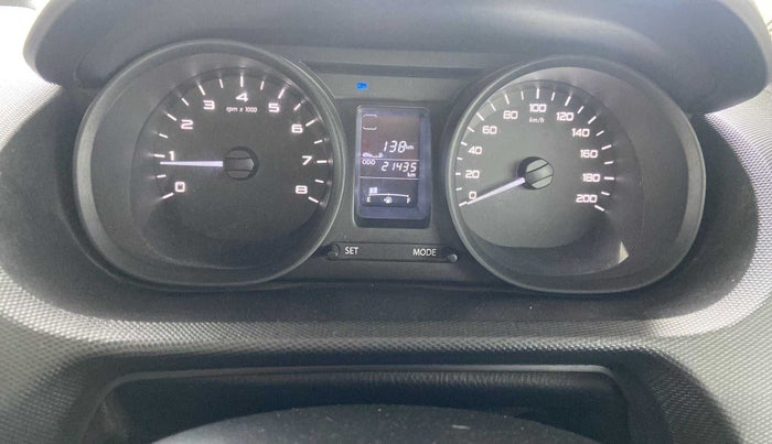 2017 Tata Tiago XT PETROL, Petrol, Manual, 21,449 km, Odometer Image