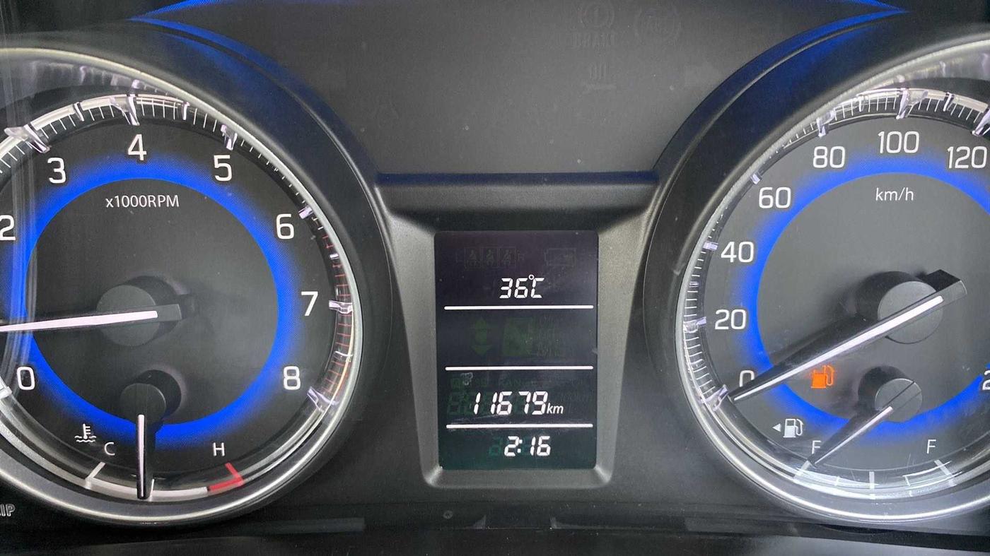 2017 Maruti Baleno DELTA PETROL 1.2, Petrol, Manual, 11,674 km, Odometer Image