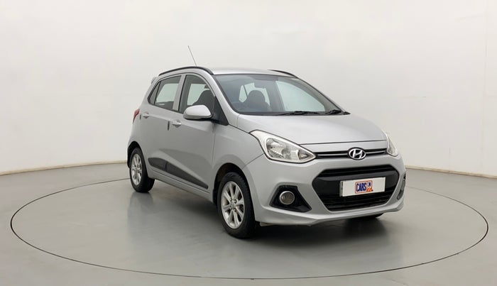 2015 Hyundai Grand i10 ASTA AT 1.2 KAPPA VTVT, Petrol, Automatic, 64,687 km, Right Front Diagonal