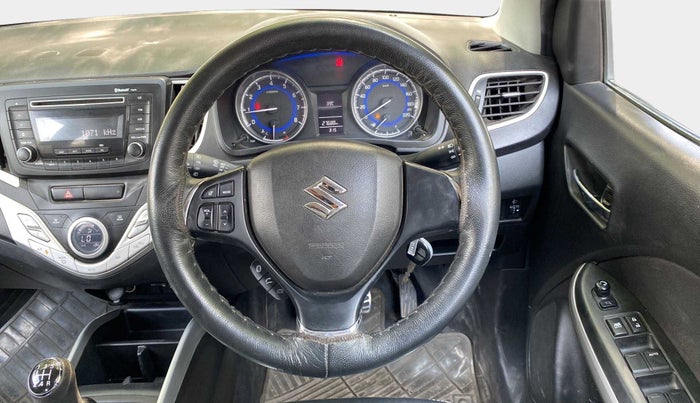 2017 Maruti Baleno DELTA PETROL 1.2, Petrol, Manual, 27,684 km, Steering Wheel Close Up