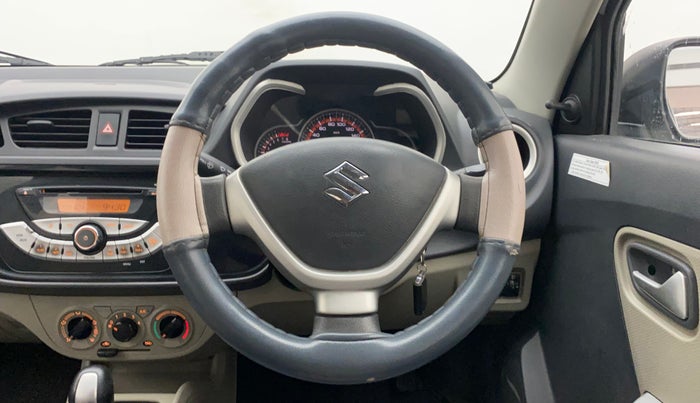 2016 Maruti Alto K10 VXI (O) AMT, Petrol, Automatic, 30,851 km, Steering Wheel Close Up