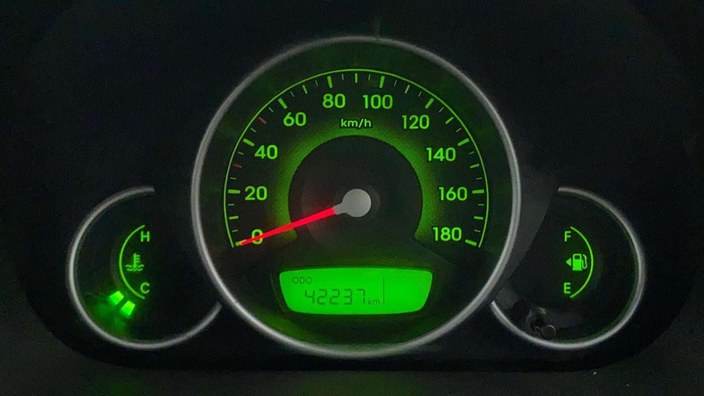 2014 Hyundai Eon MAGNA +, Petrol, Manual, 42,237 km, Odometer Image