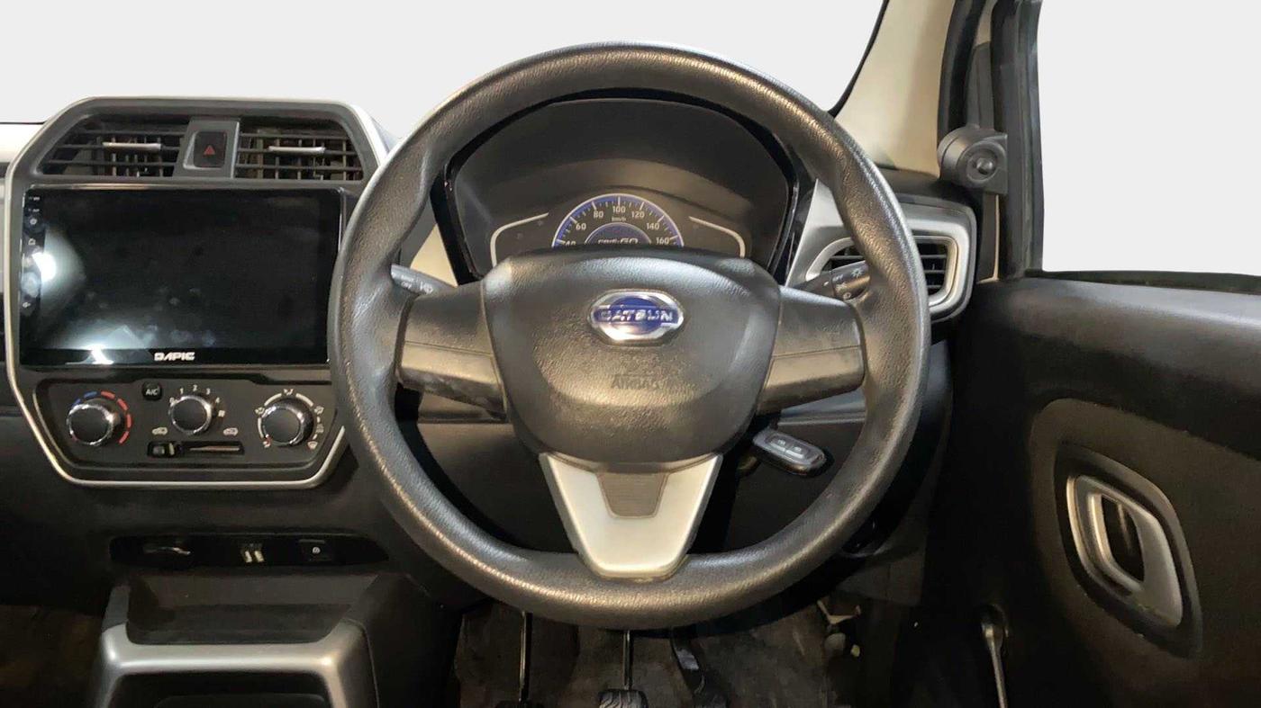 2021 Datsun Redi Go T, Petrol, Manual, 6,606 km, Steering Wheel Close Up