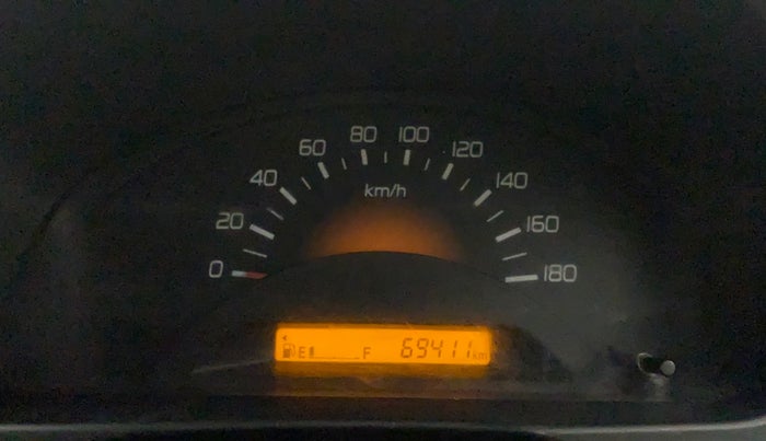 2014 Maruti Wagon R 1.0 LXI CNG, CNG, Manual, 69,410 km, Odometer Image