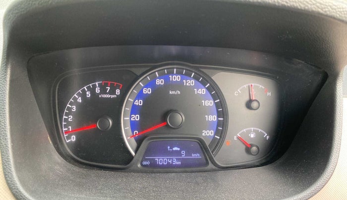 2015 Hyundai Xcent S 1.2, Petrol, Manual, 70,021 km, Odometer Image