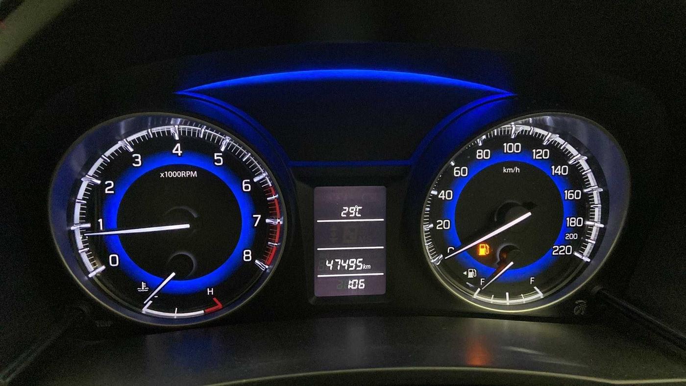 2017 Maruti Baleno DELTA PETROL 1.2, Petrol, Manual, 47,472 km, Odometer Image
