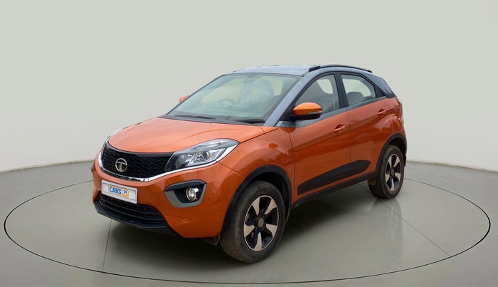 2019 Tata NEXON XZA PLUS PETROL DUAL TONE, Petrol, Automatic, 59,737 km, Left Front Diagonal