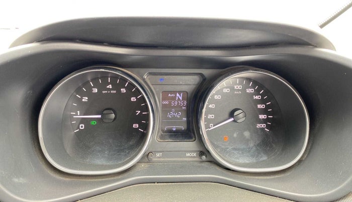 2019 Tata NEXON XZA PLUS PETROL DUAL TONE, Petrol, Automatic, 59,737 km, Odometer Image