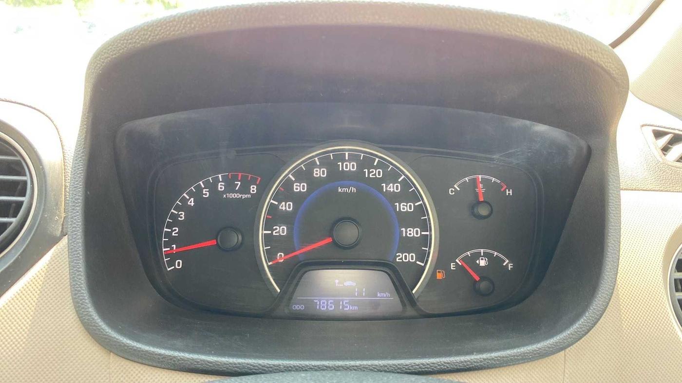 2016 Hyundai Grand i10 MAGNA 1.2 KAPPA VTVT, CNG, Manual, 78,661 km, Odometer Image