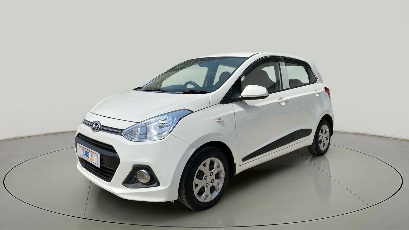 2016 Hyundai Grand i10 MAGNA 1.2 KAPPA VTVT, CNG, Manual, 78,661 km, Left Front Diagonal