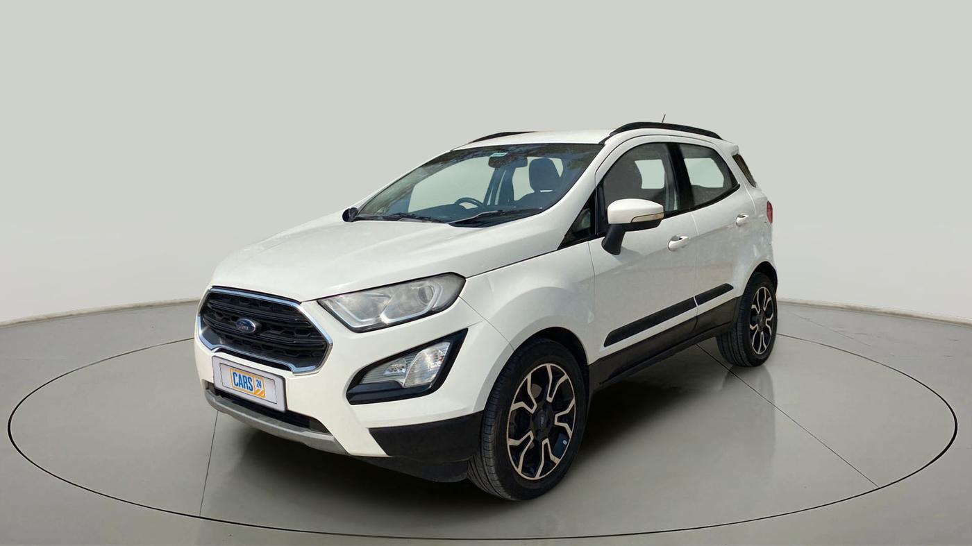 2018 Ford Ecosport TITANIUM 1.5L SIGNATURE EDITION (SUNROOF) DIESEL, Diesel, Manual, 1,15,367 km, Left Front Diagonal
