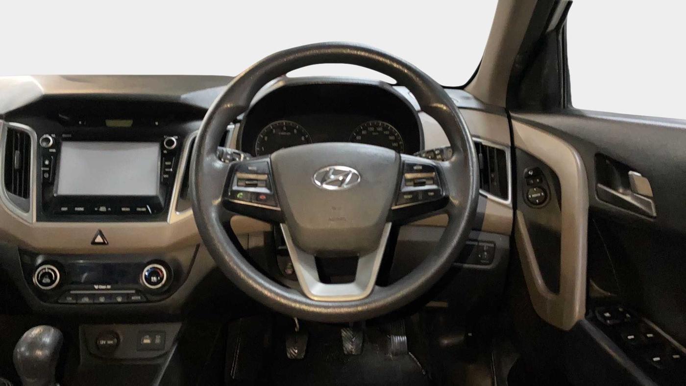 2016 Hyundai Creta SX PLUS 1.6 PETROL, Petrol, Manual, 20,999 km, Steering Wheel Close Up