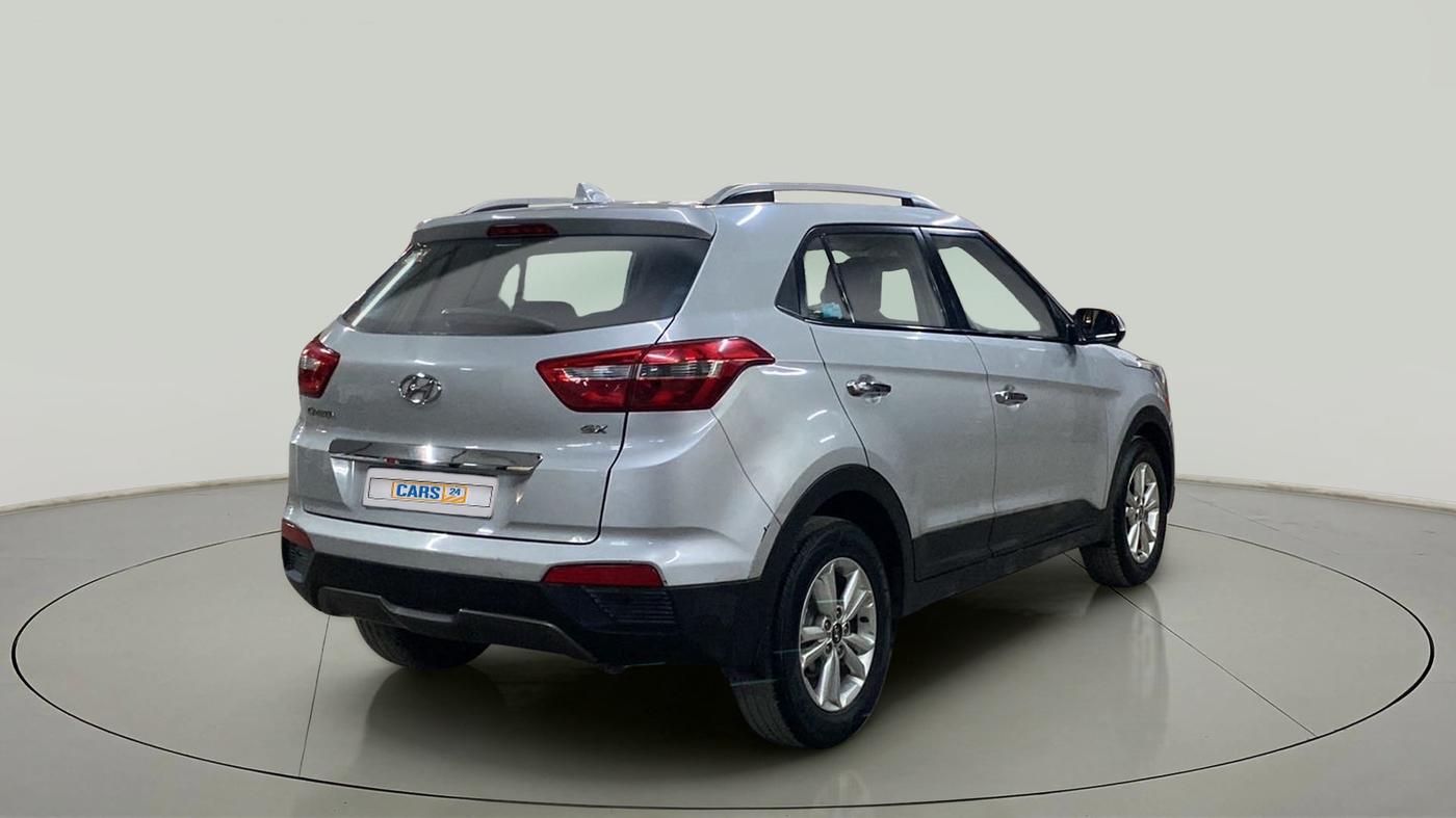 2016 Hyundai Creta SX PLUS 1.6 PETROL, Petrol, Manual, 20,999 km, Right Back Diagonal