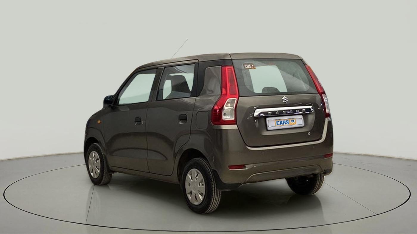 2019 Maruti New Wagon-R LXI 1.0, Petrol, Manual, 34,996 km, Left Back Diagonal