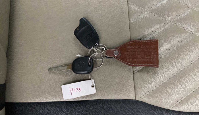 2019 Maruti New Wagon-R LXI 1.0, Petrol, Manual, 34,996 km, Key Close Up