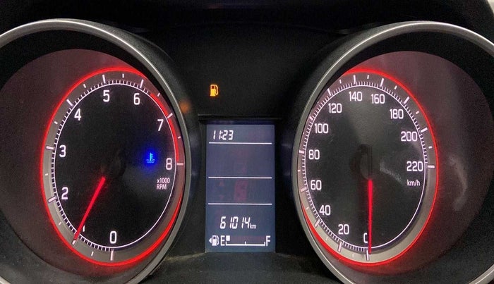 2019 Maruti Swift VXI, Petrol, Manual, 60,993 km, Odometer Image