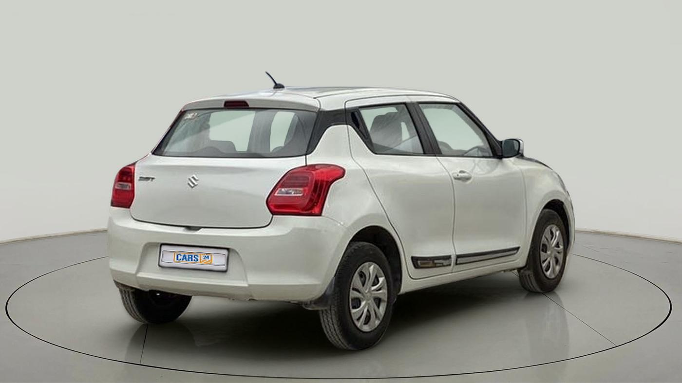 2019 Maruti Swift VXI, Petrol, Manual, 60,993 km, Right Back Diagonal