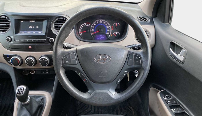 2017 Hyundai Grand i10 SPORTZ 1.2 KAPPA VTVT, Petrol, Manual, 61,905 km, Steering Wheel Close Up