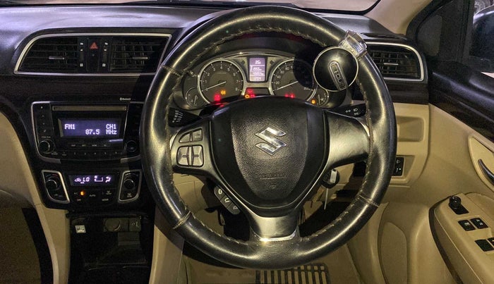 2017 Maruti Ciaz DELTA 1.4 MT PETROL, Petrol, Manual, 49,868 km, Steering Wheel Close Up