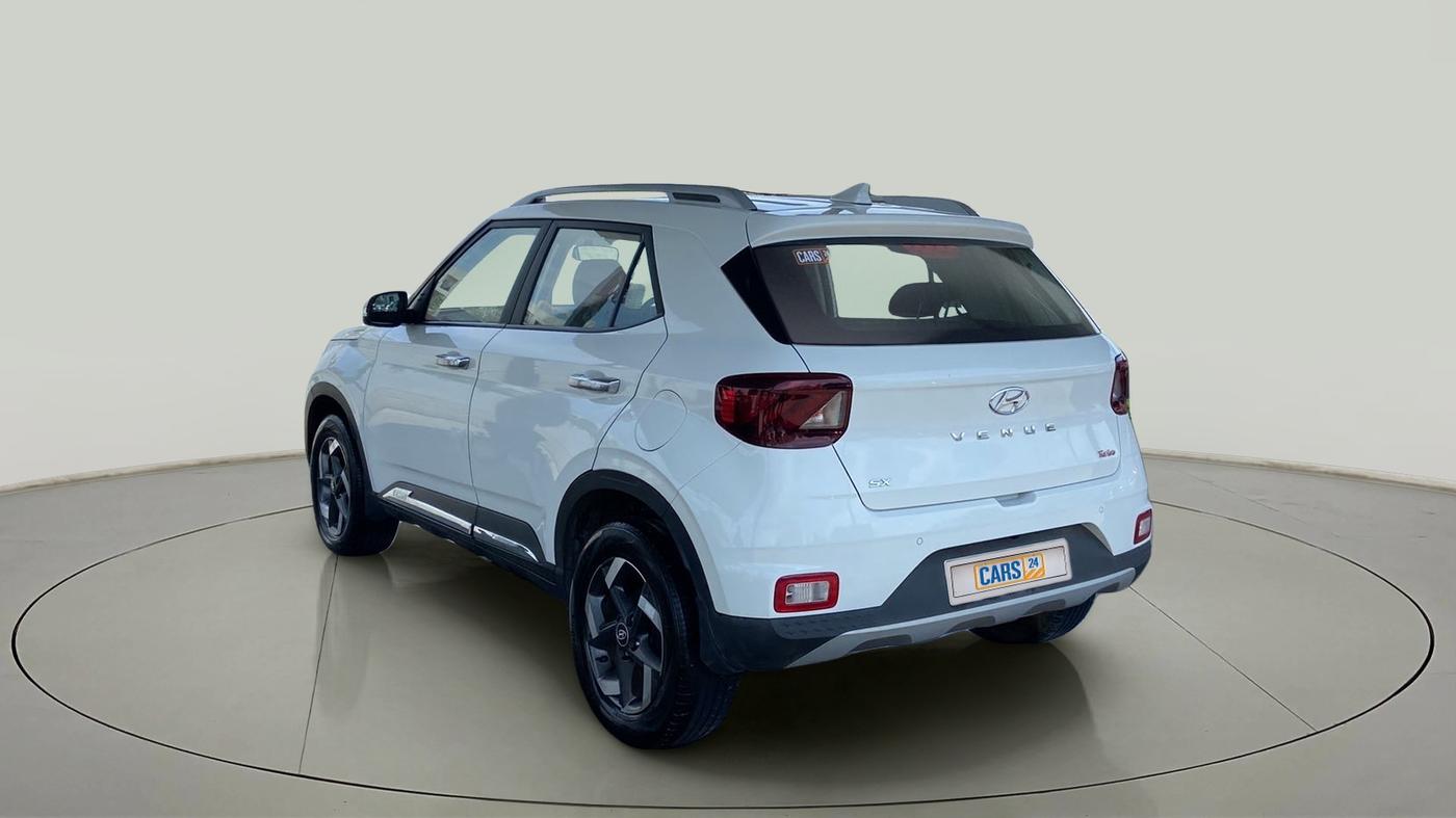 2021 Hyundai VENUE SX 1.0 TURBO IMT, Petrol, Manual, 30,768 km, Left Back Diagonal