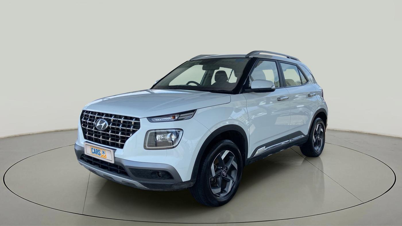 2021 Hyundai VENUE SX 1.0 TURBO IMT, Petrol, Manual, 30,768 km, Left Front Diagonal