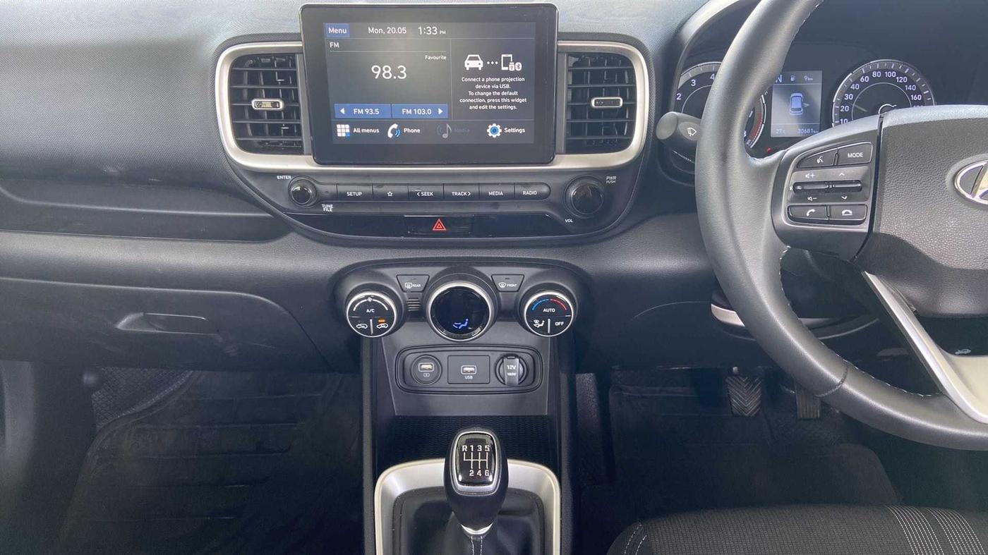 2021 Hyundai VENUE SX 1.0 TURBO IMT, Petrol, Manual, 30,768 km, Air Conditioner