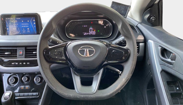 2023 Tata NEXON XM PLUS SUNROOF PETROL, Petrol, Manual, 18,122 km, Steering Wheel Close Up