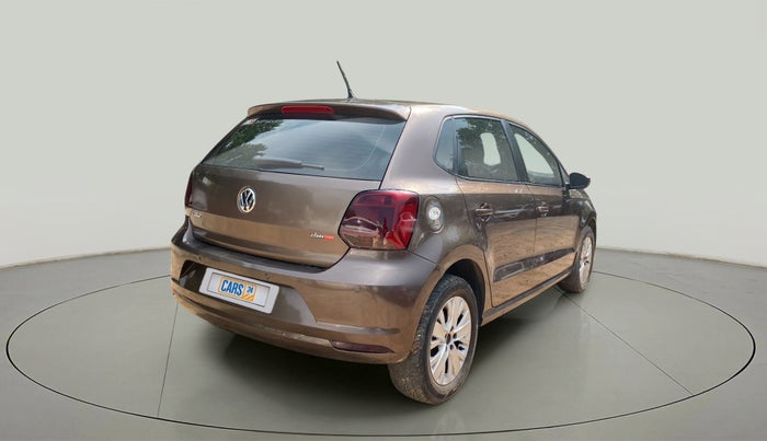 2016 Volkswagen Polo COMFORTLINE 1.2L, Petrol, Manual, 87,125 km, Right Back Diagonal