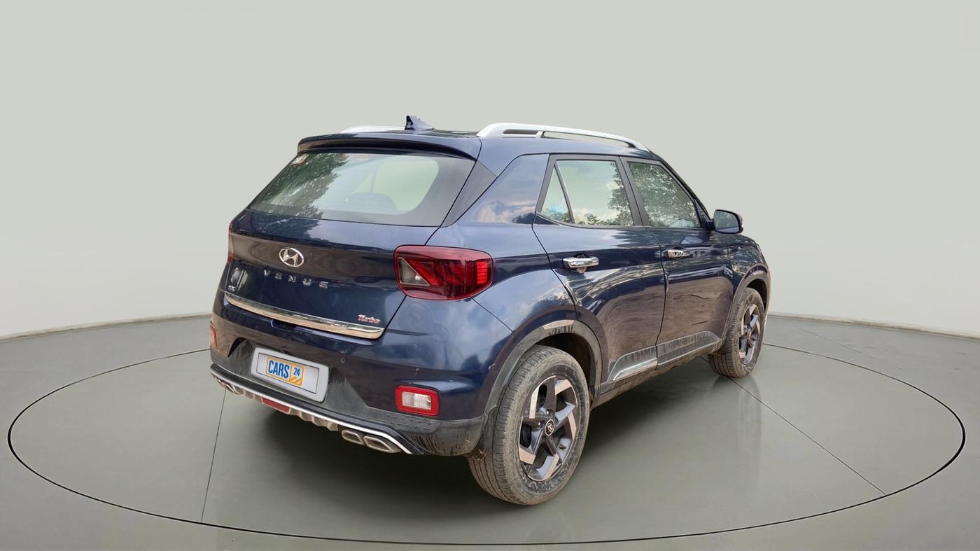 2020 Hyundai VENUE SX 1.0 TURBO, Petrol, Manual, 73,672 km, Right Back Diagonal