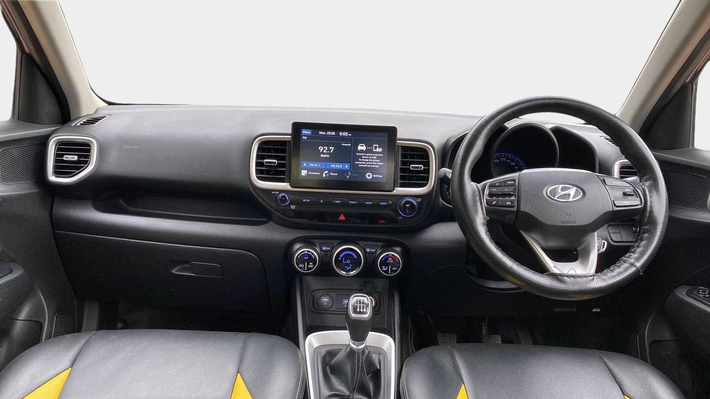 2020 Hyundai VENUE SX 1.0 TURBO, Petrol, Manual, 73,672 km, Dashboard