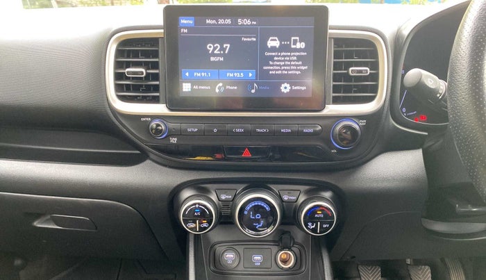 2020 Hyundai VENUE SX 1.0 TURBO, Petrol, Manual, 73,672 km, Air Conditioner