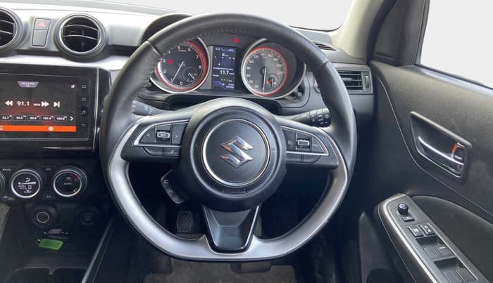 2021 Maruti Swift ZXI PLUS DUAL TONE, Petrol, Manual, 29,924 km, Steering Wheel Close Up