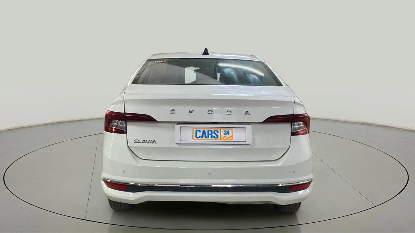 2022 Skoda SLAVIA STYLE 1.5L TSI DSG, Petrol, Automatic, 5,481 km, Back/Rear