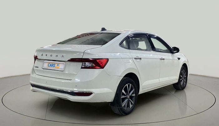 2022 Skoda SLAVIA STYLE 1.5L TSI DSG, Petrol, Automatic, 5,148 km, Right Back Diagonal