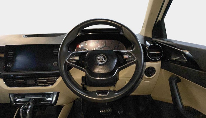 2022 Skoda SLAVIA STYLE 1.5L TSI DSG, Petrol, Automatic, 5,148 km, Steering Wheel Close Up