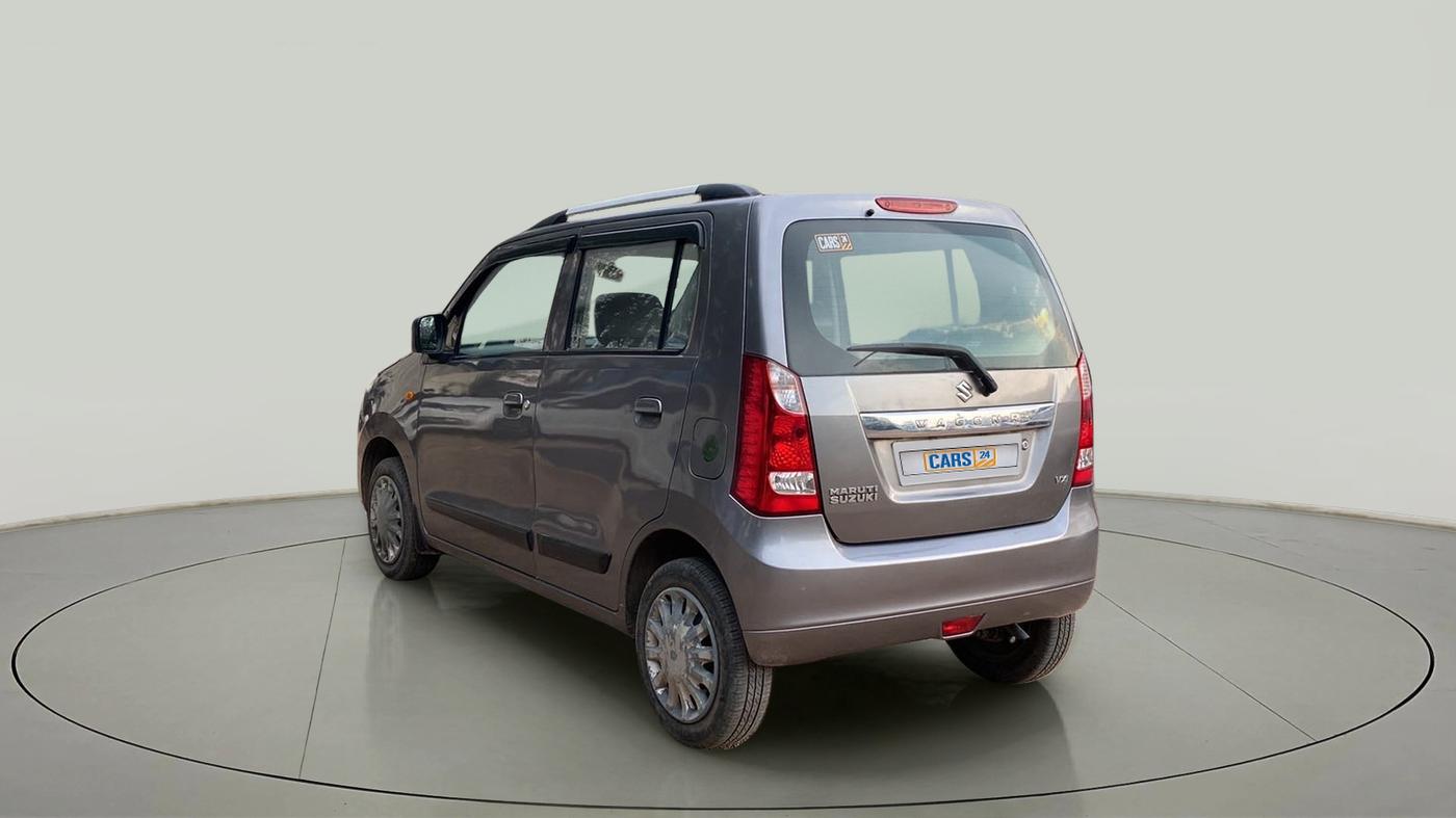 2012 Maruti Wagon R 1.0 VXI, Petrol, Manual, 44,383 km, Left Back Diagonal
