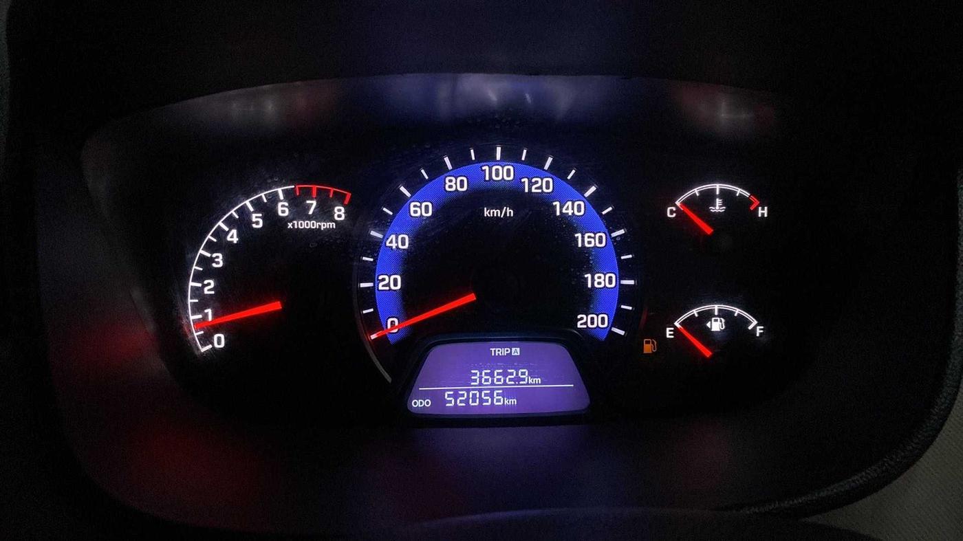 2017 Hyundai Xcent S 1.2, Petrol, Manual, 52,064 km, Odometer Image