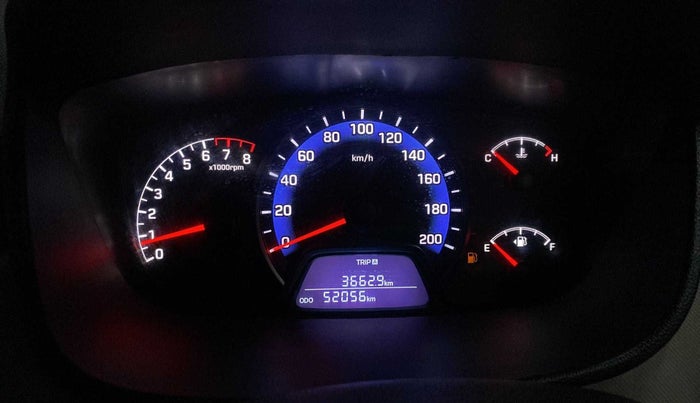2017 Hyundai Xcent S 1.2, Petrol, Manual, 52,064 km, Odometer Image