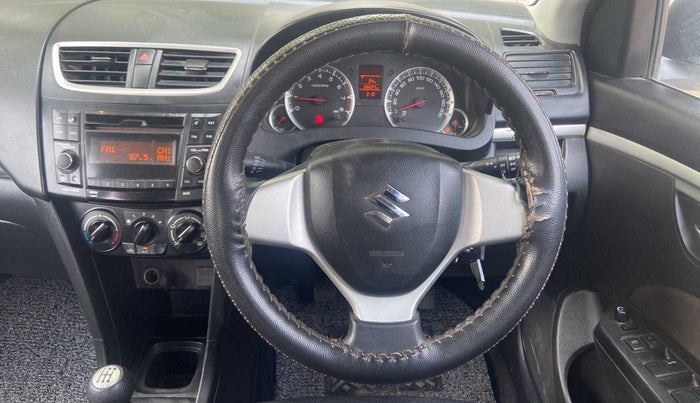 2017 Maruti Swift VXI, Petrol, Manual, 65,693 km, Steering Wheel Close Up