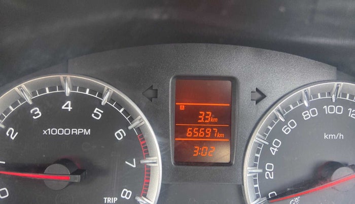 2017 Maruti Swift VXI, Petrol, Manual, 65,693 km, Odometer Image