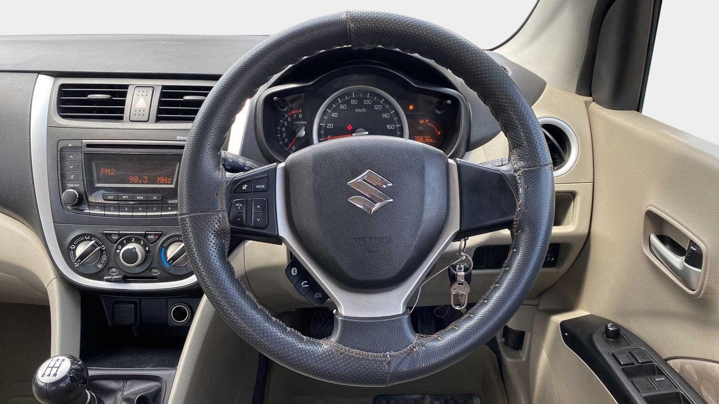 2016 Maruti Celerio ZXI, Petrol, Manual, 75,594 km, Steering Wheel Close Up