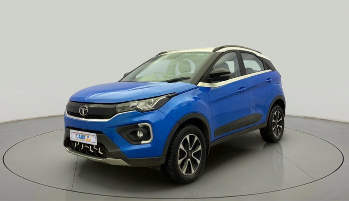 2021 Tata NEXON XZ PLUS SUNROOF DIESEL DUAL TONE, Diesel, Manual, 47,808 km, Left Front Diagonal