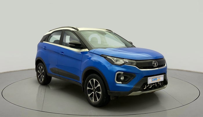 2021 Tata NEXON XZ PLUS SUNROOF DIESEL DUAL TONE, Diesel, Manual, 47,808 km, Right Front Diagonal