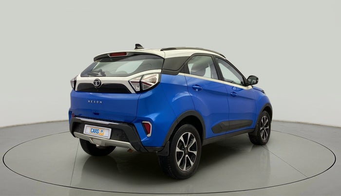 2021 Tata NEXON XZ PLUS SUNROOF DIESEL DUAL TONE, Diesel, Manual, 47,808 km, Right Back Diagonal