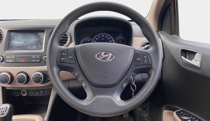 2019 Hyundai Grand i10 SPORTZ 1.2 KAPPA VTVT, Petrol, Manual, 17,833 km, Steering Wheel Close Up