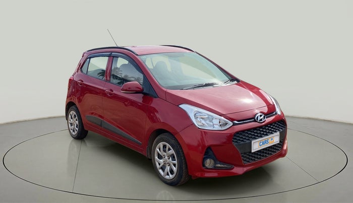 2019 Hyundai Grand i10 SPORTZ 1.2 KAPPA VTVT, Petrol, Manual, 17,833 km, Right Front Diagonal