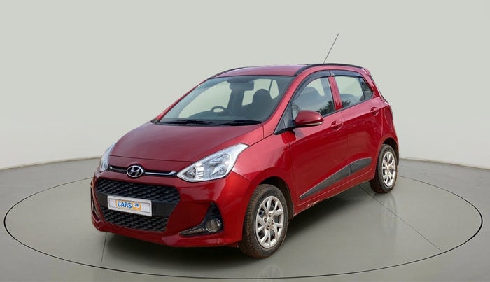 2019 Hyundai Grand i10 SPORTZ 1.2 KAPPA VTVT, Petrol, Manual, 17,833 km, Left Front Diagonal