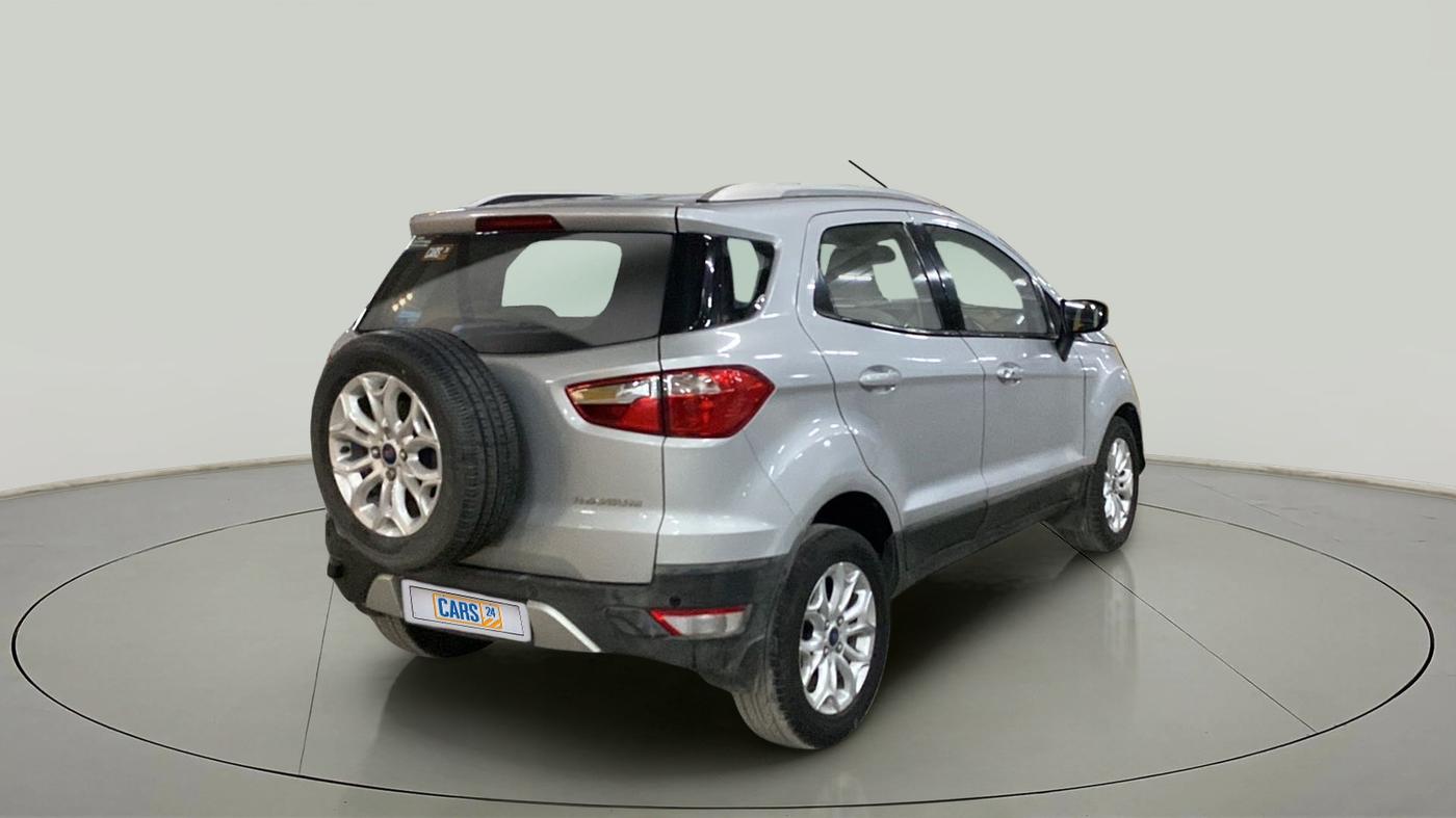 2016 Ford Ecosport TITANIUM 1.5L PETROL AT, CNG, Automatic, 37,853 km, Right Back Diagonal
